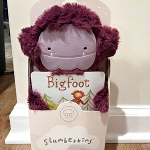 Slumberkins amethyst bigfoot snuggler